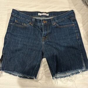 J. Brand low rise cut off Jean shorts